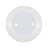 Jesco 1-light 4" LED Domed disk Light 3500K RE-GEO-FM-99104-3580-WH